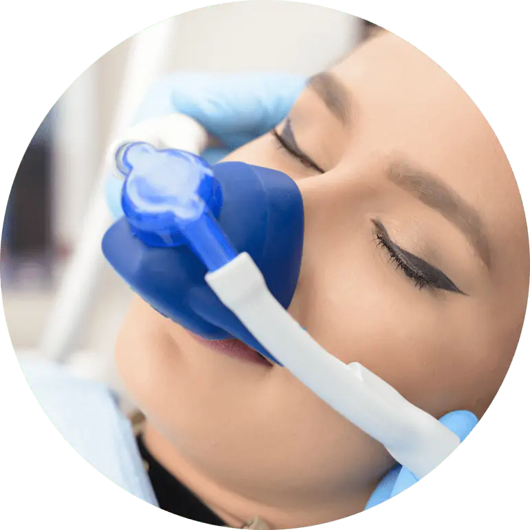 dental patient under sedation